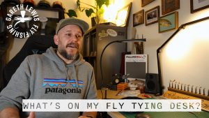 Read more about the article What’s On My Fly Tying Desk? My Essential Fly Tying Tools!